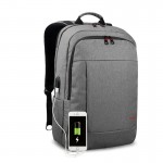 Рюкзак міський Tigernu T-B3142 17" USB сірий